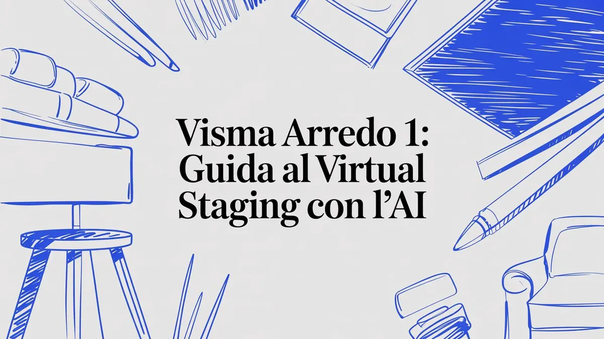 Visma Arredo 1: Guida al Virtual Staging con l'AI