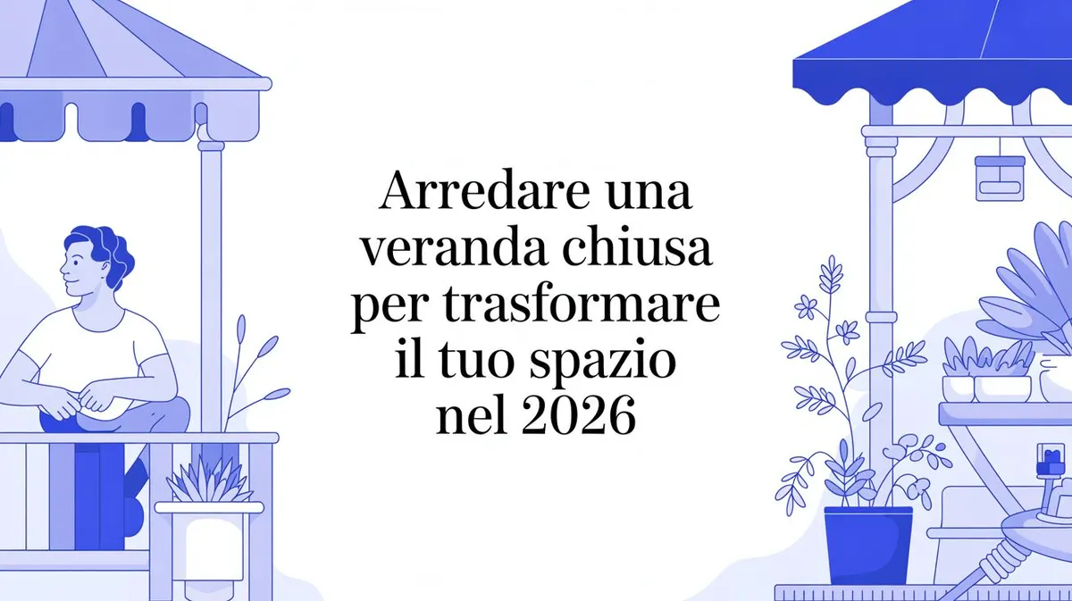 Arredare una veranda chiusa: guida pratica per trasformare il tuo spazio