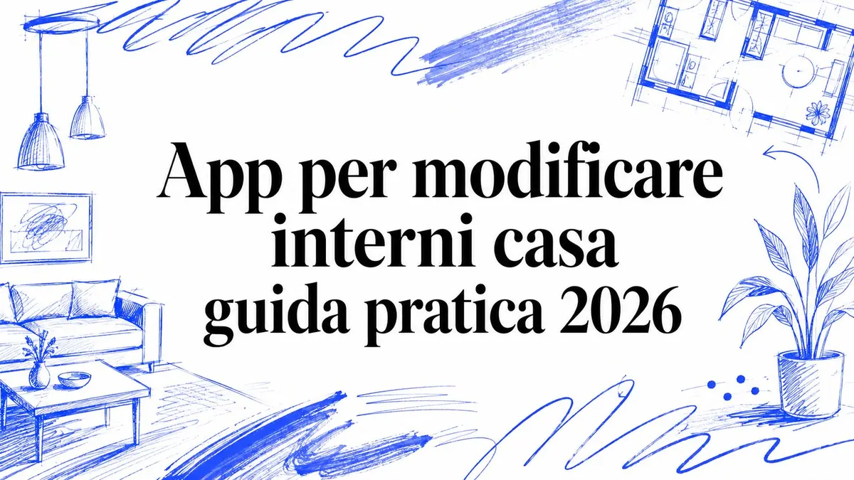 App per modificare interni casa guida pratica 2026