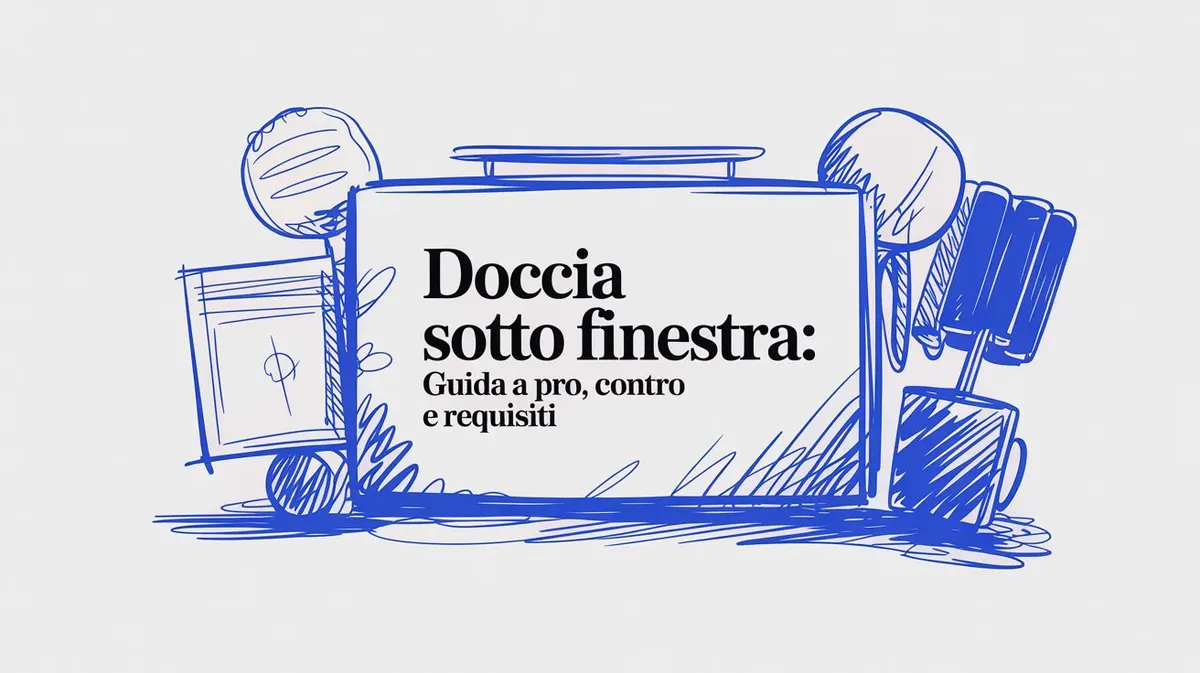 Doccia sotto finestra: Guida a Pro, Contro e Requisiti