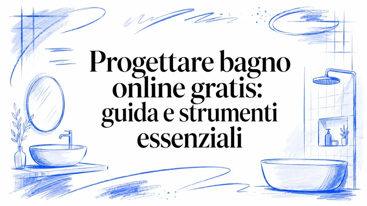 Progettare bagno online gratis: guida e strumenti essenziali