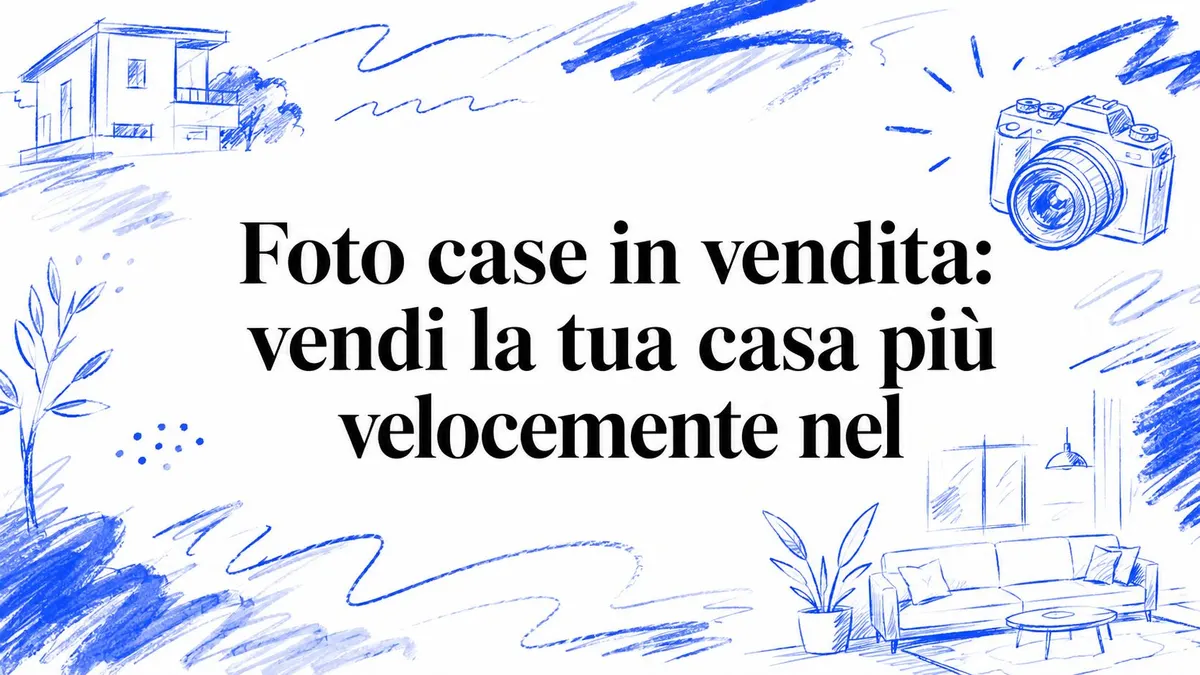 Foto case in vendita: vendi la tua casa più velocemente nel