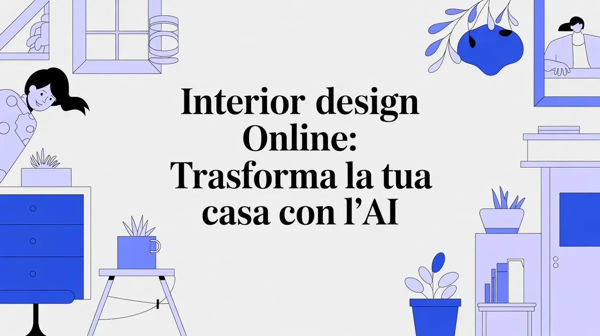 Interior design online: La guida pratica per trasformare casa con l'AI