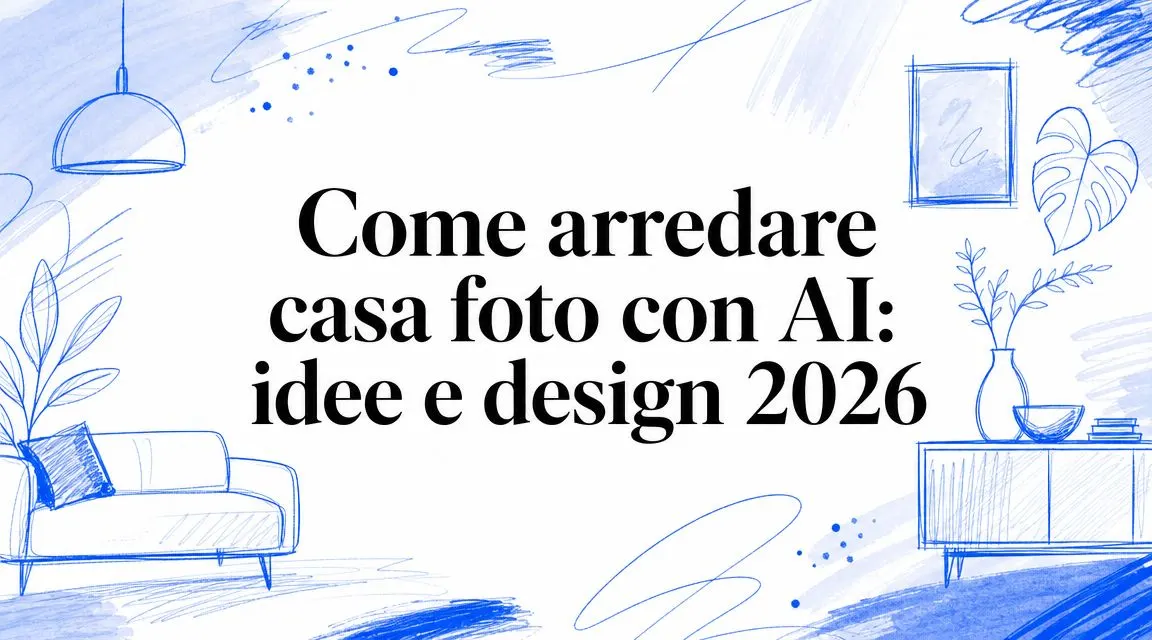 Come arredare casa foto con AI: idee e design 2026
