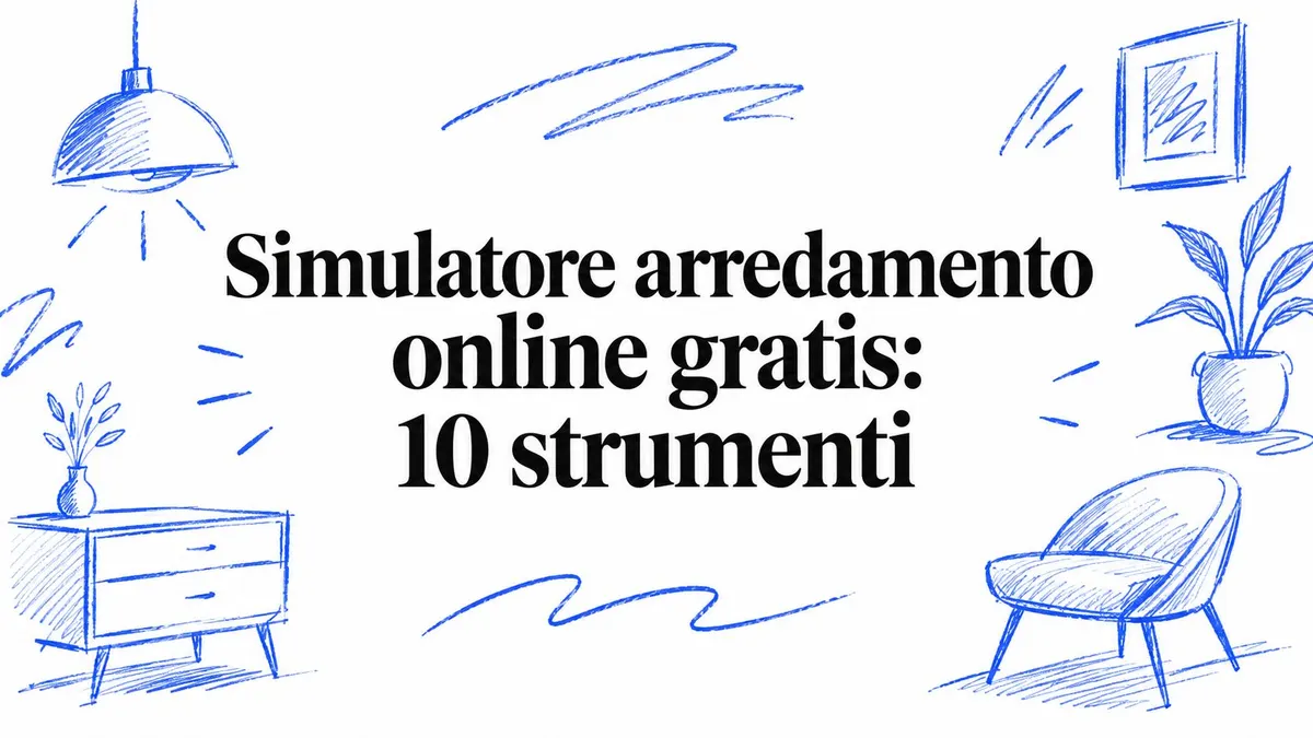 Simulatore arredamento online gratis: 10 strumenti
