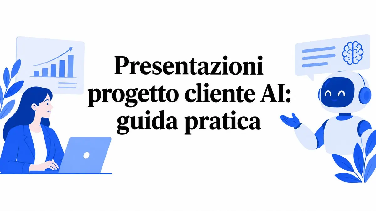 Presentazioni progetto cliente AI: guida pratica