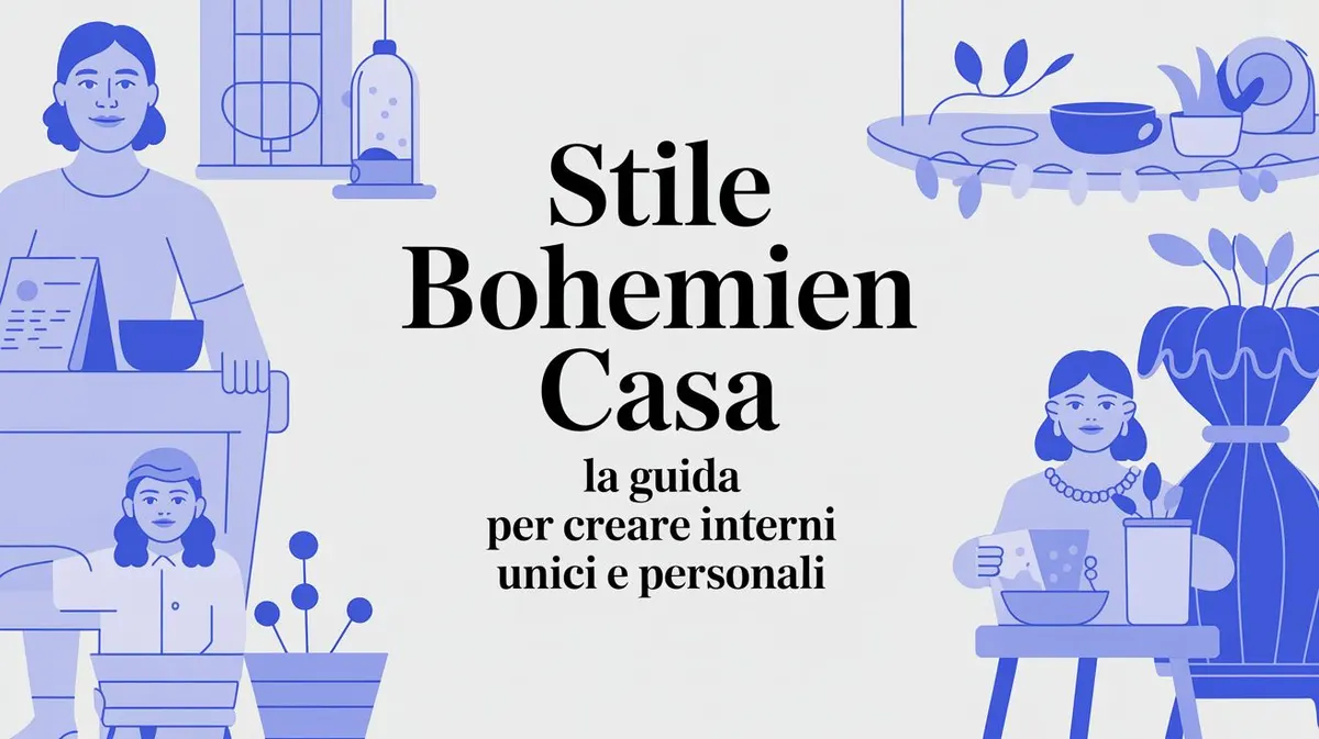 Stile bohemien casa: la guida pratica per interni unici e personali