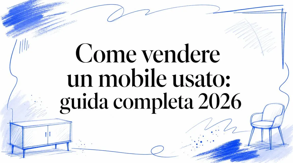 Come vendere un mobile usato: guida completa 2026