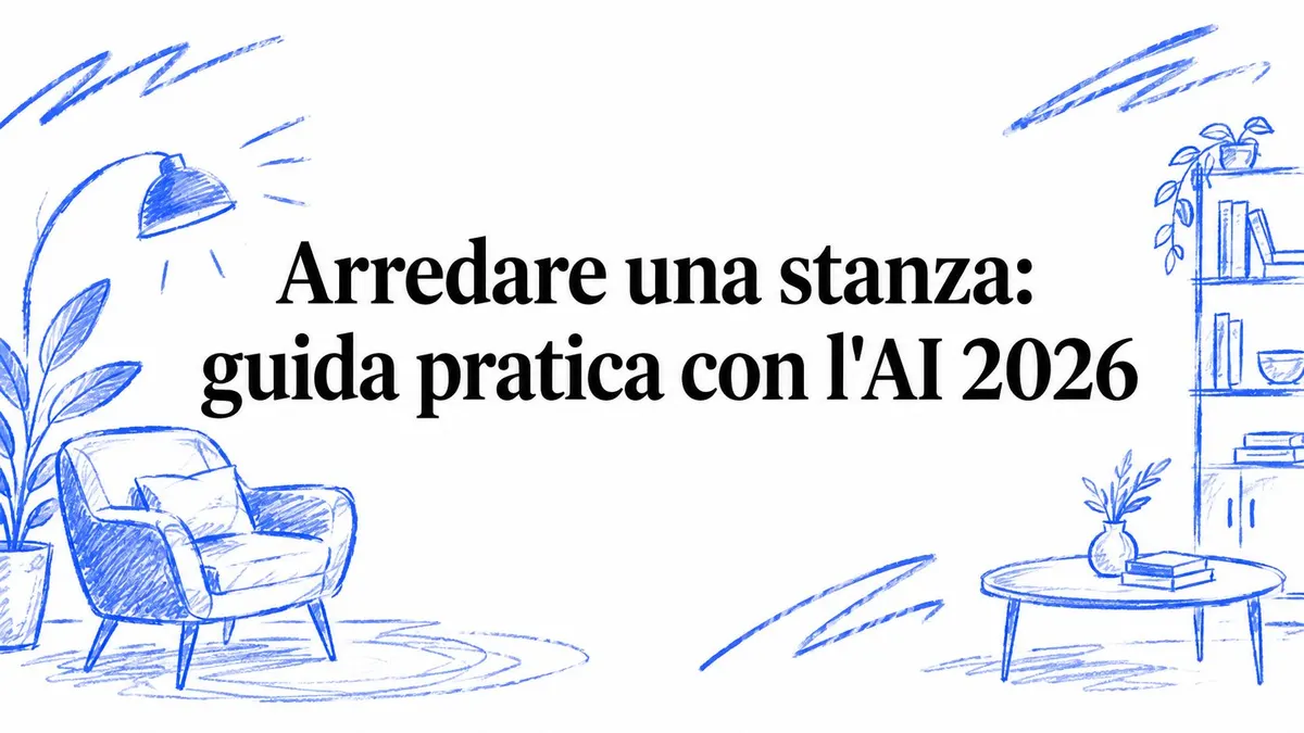 Arredare una stanza: guida pratica con l'AI 2026