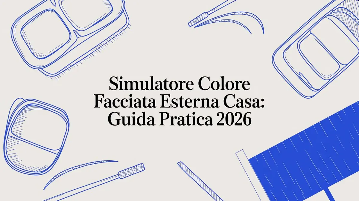 Simulatore colore facciata esterna casa: Guida Pratica 2026