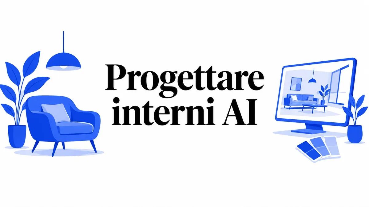 Progettare interni AI
