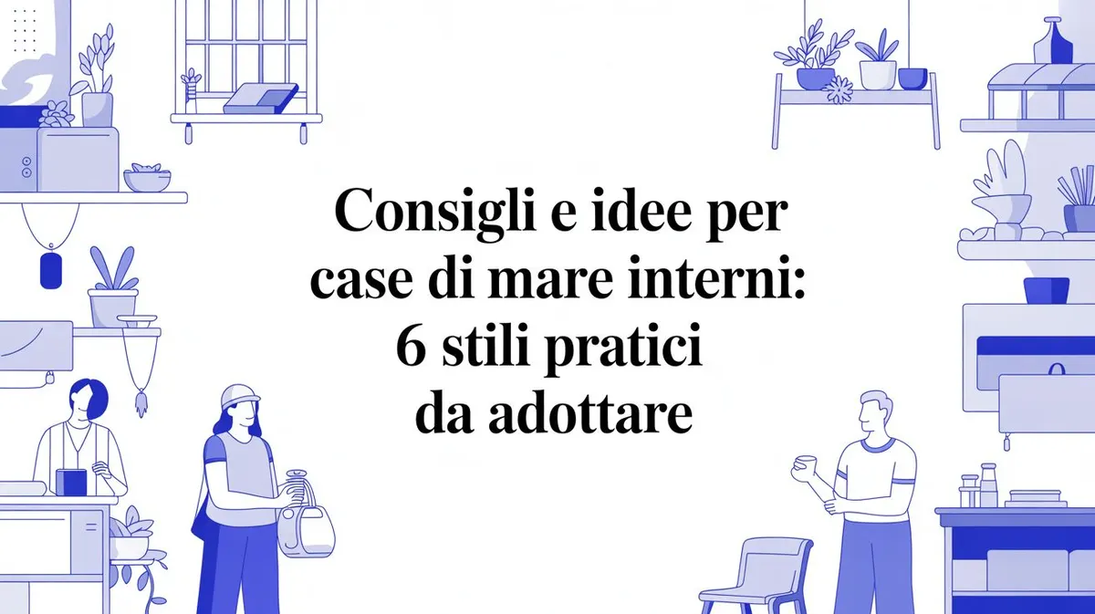 Consigli e Idee per Case di Mare Interni: 6 Stili Pratici da Adottare