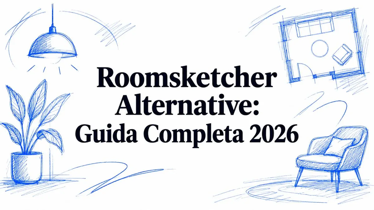 Roomsketcher Alternative: Guida Completa 2026