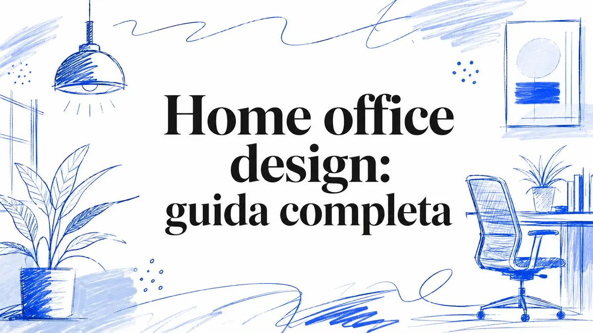 Home office design: guida completa
