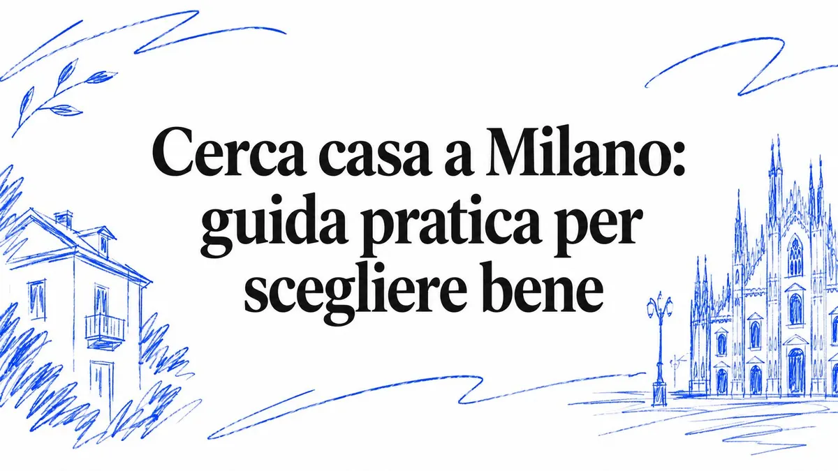 Cerca casa a Milano: guida pratica per scegliere bene