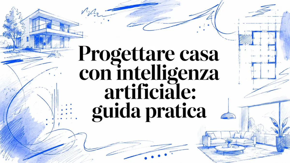 Progettare casa con intelligenza artificiale: guida pratica