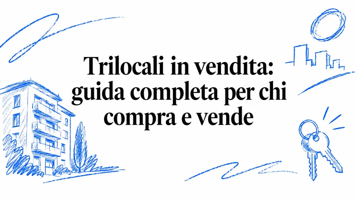 Trilocali in vendita: guida completa per chi compra e vende