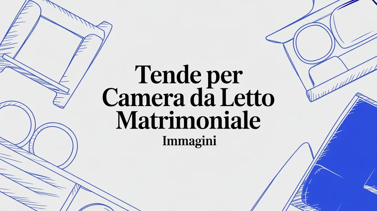 Tende per camera da letto matrimoniale immagini