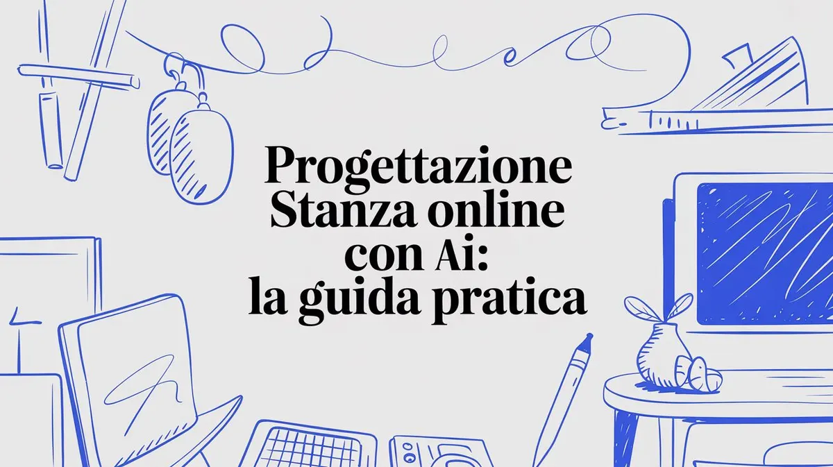 Progettazione Stanza Online con AI: La Guida Pratica