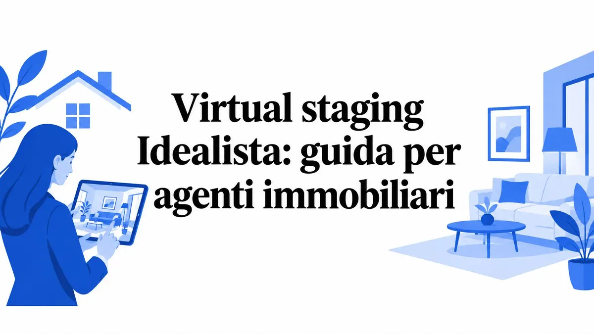 Virtual staging Idealista: guida per agenti immobiliari
