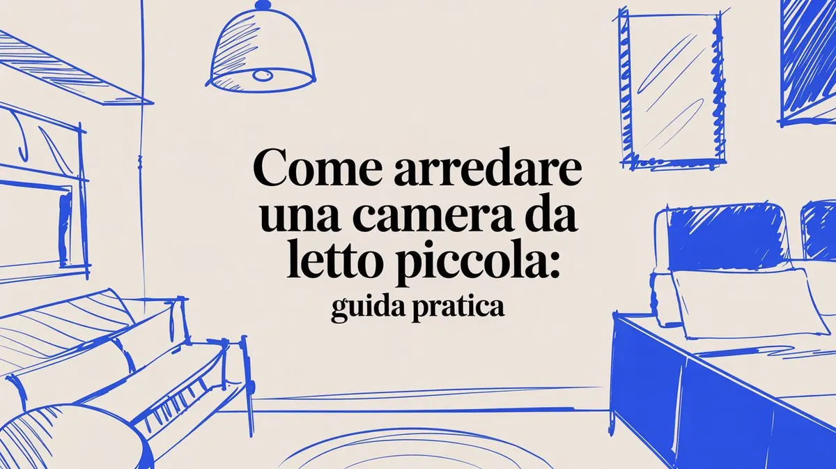Come Arredare una Camera da Letto Piccola: Guida Pratica
