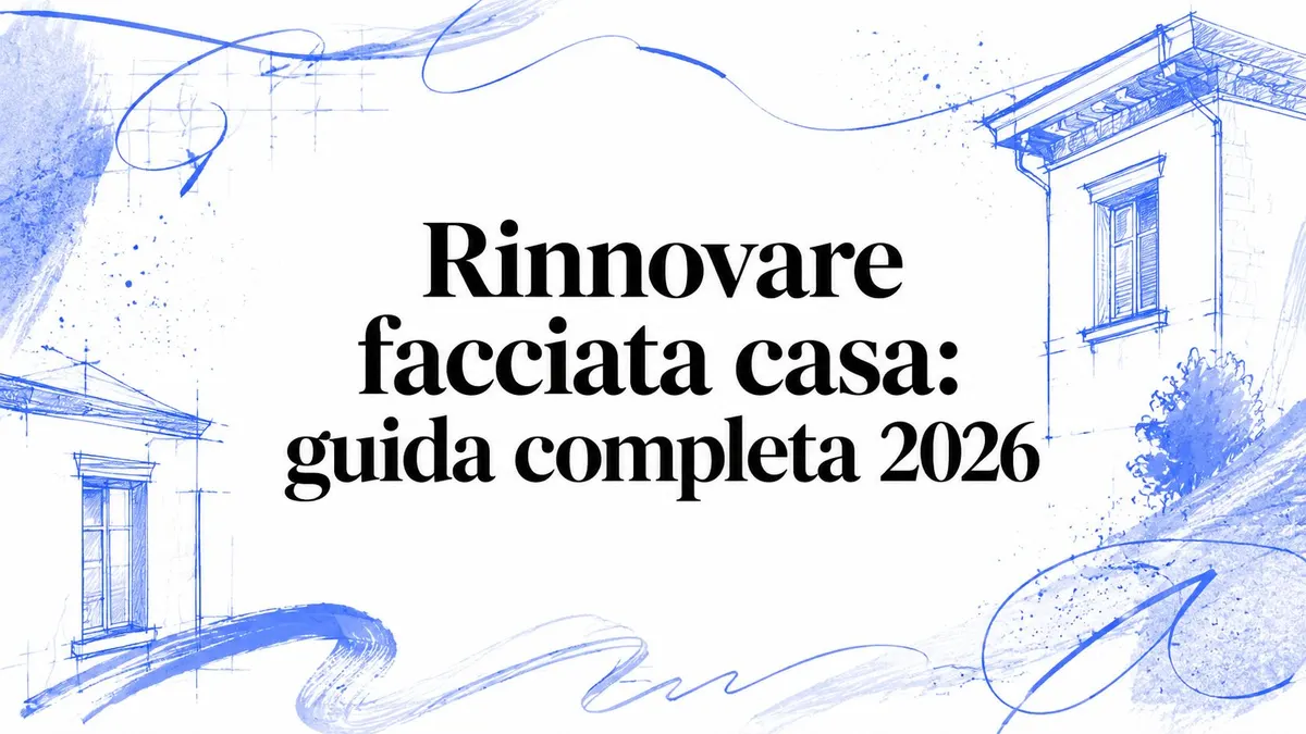 Rinnovare facciata casa: guida completa 2026