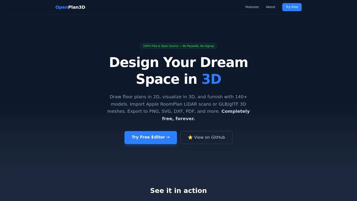 OpenPlan3D