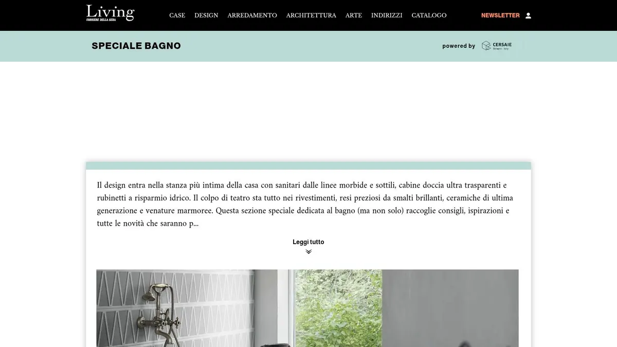 Living Corriere – Speciale Bagno