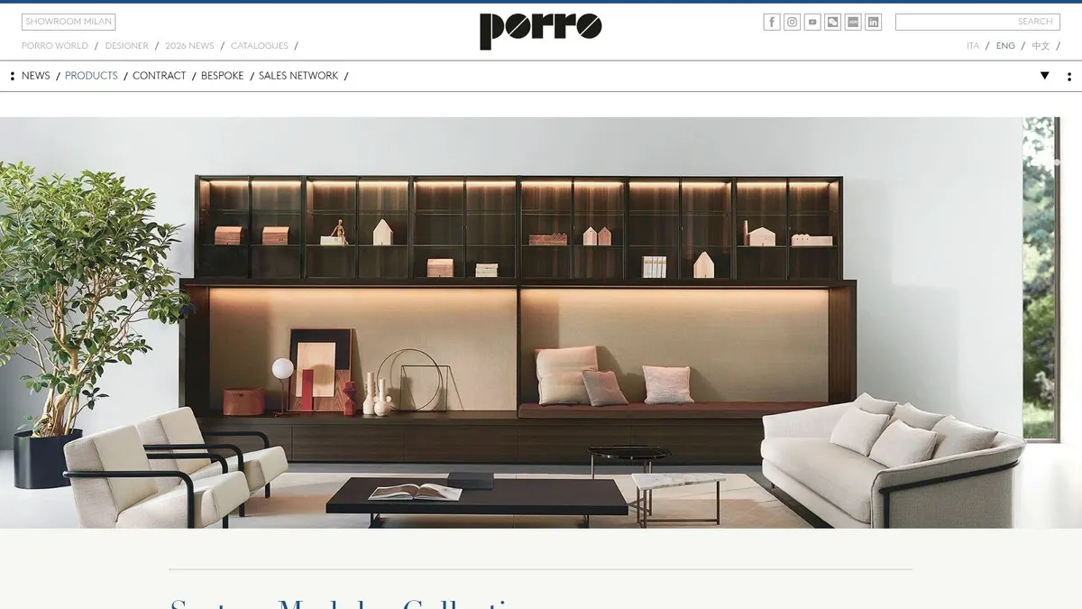 Porro – System (System modular collection)